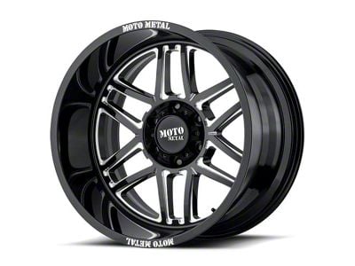 Moto Metal MO992 Gloss Black Milled 6-Lug Wheel; 20x10; -18mm Offset (23-25 Canyon)