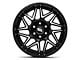 Moto Metal Turbine Gloss Black with Machined Face 6-Lug Wheel; 20x10; -18mm Offset (23-25 Canyon)