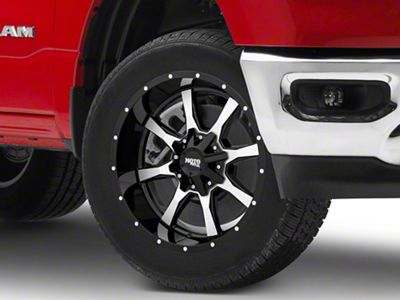 Moto Metal MO970 Gloss Black Machined 6-Lug Wheel; 20x10; -24mm Offset (23-24 Colorado)