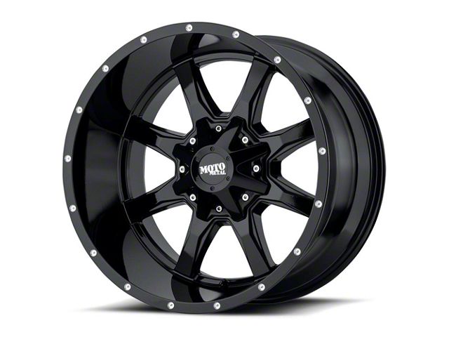 Moto Metal MO970 Gloss Black 6-Lug Wheel; 16x8; 0mm Offset (23-24 Colorado)