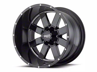 Moto Metal MO962 Gloss Black Milled 5-Lug Wheel; 20x9; 0mm Offset (05-11 Dakota)