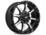 Moto Metal MO970 Gloss Black Machined 5-Lug Wheel; 18x10; -24mm Offset (05-11 Dakota)