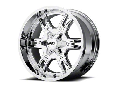 Moto Metal MO969 Chrome with Red and Black Accents 6-Lug Wheel; 18x10; -24mm Offset (21-25 F-150)