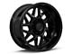 Moto Metal Turbine Gloss Black 6-Lug Wheel; 20x9; 1mm Offset (21-24 F-150)
