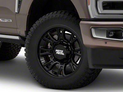 Moto Metal Legacy Gloss Black 8-Lug Wheel; 20x10; -18mm Offset (23-25 F-250 Super Duty)