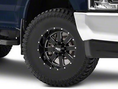 Moto Metal MO962 Gloss Black Milled 8-Lug Wheel; 17x10; -24mm Offset (17-22 F-250 Super Duty)