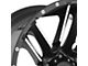 Moto Metal Razor Satin Black Machined 8-Lug Wheel; 20x9; 18mm Offset (23-24 F-350 Super Duty SRW)