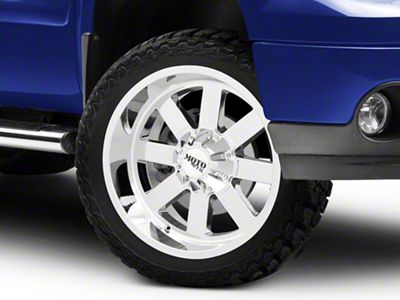 Moto Metal MO962 Chrome 6-Lug Wheel; 22x14; -76mm Offset (07-13 Sierra 1500)