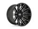 Moto Metal Kraken Gloss Black Milled 8-Lug Wheel; 20x10; -18mm Offset (06-08 RAM 1500 Mega Cab)
