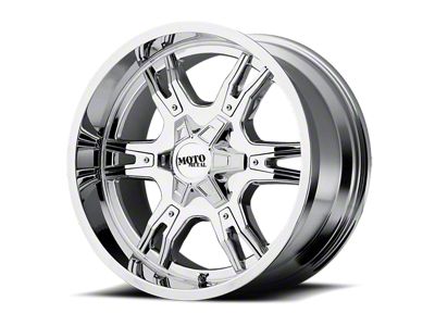 Moto Metal MO969 Chrome with Red and Black Accents 5-Lug Wheel; 18x10; -24mm Offset (02-08 RAM 1500, Excluding Mega Cab)