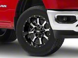 Moto Metal MO970 Gloss Black Machined 6-Lug Wheel; 18x10; -24mm Offset (19-25 RAM 1500)