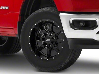 Moto Metal MO970 Gloss Black 6-Lug Wheel; 18x10; -24mm Offset (19-25 RAM 1500)