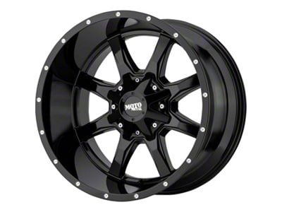 Moto Metal MO970 Gloss Black 8-Lug Wheel; 20x9; 0mm Offset (06-08 RAM 1500 Mega Cab)