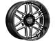 Moto Metal MO992 Folsom Gloss Black Milled 5-Lug Wheel; 20x12; -44mm Offset (09-18 RAM 1500)