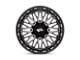 Moto Metal Stinger Gloss Black Machined 5-Lug Wheel; 20x10; -18mm Offset (02-08 RAM 1500, Excluding Mega Cab)