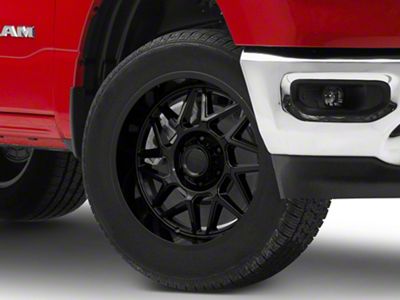 Moto Metal Turbine Gloss Black 6-Lug Wheel; 20x10; -18mm Offset (19-24 RAM 1500)