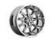 Moto Metal Spider Gloss Black Milled 8-Lug Wheel; 22x12; -44mm Offset (19-24 RAM 3500 SRW)