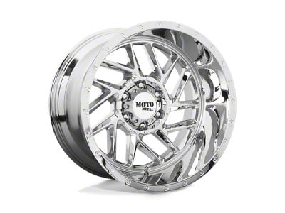 Moto Metal Breakout Chrome 6-Lug Wheel; 16x8; -6mm Offset (2024 Ranger)