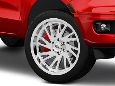 Moto Metal Combat Chrome 6-Lug Wheel; 22x10; -18mm Offset (19-23 Ranger)