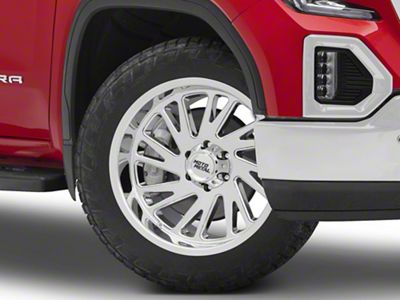 Moto Metal Combat Chrome 6-Lug Wheel; 22x10; -18mm Offset (19-24 Sierra 1500)