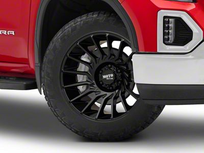 Moto Metal MO807 Gloss Black 6-Lug Wheel; 22x10; -18mm Offset (19-25 Sierra 1500)