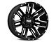 Moto Metal MO978 Razor Satin Black Machined 6-Lug Wheel; 20x10; -24mm Offset (14-18 Sierra 1500)