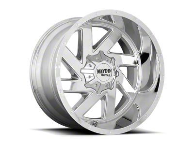 Moto Metal Melee Chrome 8-Lug Wheel; 22x10; -18mm Offset (07-10 Sierra 3500 HD SRW)