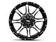 Moto Metal MO970 Gloss Black Machined 8-Lug Wheel; 16x8; 0mm Offset (07-10 Sierra 3500 HD SRW)