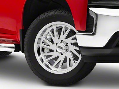 Moto Metal Combat Chrome 6-Lug Wheel; 20x10; -18mm Offset (19-25 Silverado 1500)