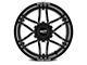 Moto Metal Folsom Gloss Black Milled 6-Lug Wheel; 22x10; -18mm Offset (19-24 Silverado 1500)