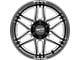 Moto Metal MO992 Gloss Black Milled 6-Lug Wheel; 20x10; -18mm Offset (19-25 Silverado 1500)