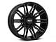 Moto Metal MO998 Kraken Gloss Black Milled 6-Lug Wheel; 20x9; 0mm Offset (19-24 Silverado 1500)