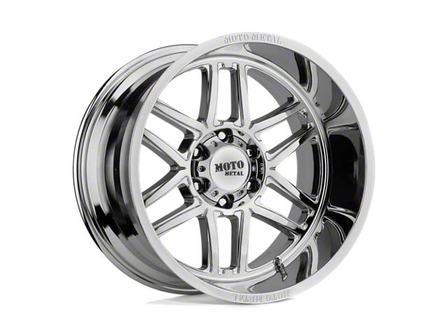 Moto Metal Folsom Chrome 8-Lug Wheel; 22x10; -18mm Offset (20-24 Silverado 2500 HD)