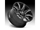 Moto Metal MO804 Spider Gloss Black Milled 8-Lug Wheel; 20x9; 0mm Offset (11-14 Silverado 2500 HD)