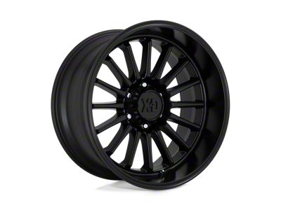 Moto Metal MO962 PVD Chrome Center with Gloss Black Lip 8-Lug Wheel; 20x9; 0mm Offset (07-10 Silverado 2500 HD)