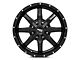 Moto Metal MO970 Gloss Black Milled 8-Lug Wheel; 20x10; 12mm Offset (20-24 Silverado 2500 HD)