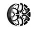 Moto Metal MO999 Gloss Black Milled 8-Lug Wheel; 20x10; -18mm Offset (07-10 Silverado 2500 HD)