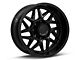 Moto Metal Turbine Gloss Black 8-Lug Wheel; 20x9; 20mm Offset (20-24 Silverado 3500 HD SRW)