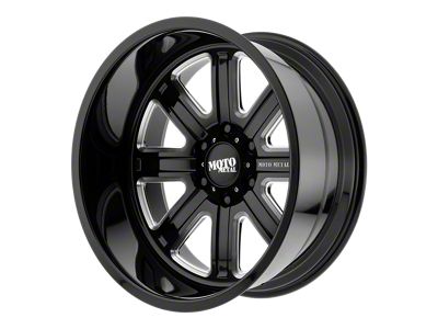 Moto Metal MO402 Gloss Black Milled 6-Lug Wheel; 20x10; -24mm Offset (21-24 Yukon)