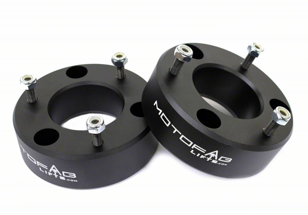 MotoFab Sierra 1500 3Inch Front / 2Inch Rear Leveling Kit with Upper Control Arms CH3F2R17