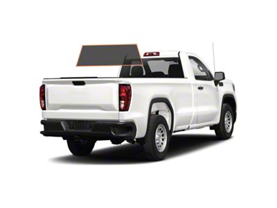 MotoShield Pro Solid Rear Windshield Tint; 5% (14-18 Sierra 1500 Regular Cab)