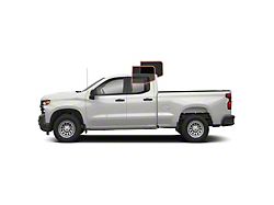 MotoShield Pro Rear Driver/Passenger Window Tint; 5% (14-18 Silverado 1500 Double Cab)