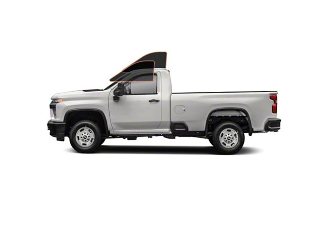 MotoShield Pro Front Driver/Passenger Window Tint; 35% (15-19 Silverado 2500 HD Regular Cab)