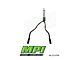 MPI Exhaust Technologies Stainless Steel Performance Series Clamp-On Dual Exhaust System with Black Tips; Rear Exit (17-22 6.2L F-350 Super Duty)