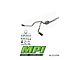 MPI Exhaust Technologies Stainless Steel Performance Series Clamp-On Dual Exhaust System with Black Tips; Side Exit (17-22 6.2L F-350 Super Duty)