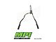 MPI Exhaust Technologies Turbo Series Clamp-On Dual Exhaust System with Polished Bright Chrome Tips; Rear Exit (11-24 3.5L EcoBoost F-150, Excluding Raptor, Tremor & 19-20 Limited)