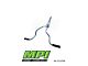 MPI Exhaust Technologies Performance Series Clamp-On Dual Exhaust System with Black Tips; Side Exit (04-08 4.7L RAM 1500)