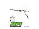 MPI Exhaust Technologies Performance Series Clamp-On Dual Exhaust System with Polished Bright Chrome Tips; Side Exit (20-24 7.3L F-250 Super Duty)