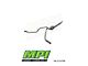 MPI Exhaust Technologies Turbo Series Clamp-On Dual Exhaust System with Polished Bright Chrome Tips; Side Exit (11-16 6.2L F-350 Super Duty)