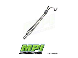 MPI Exhaust Technologies Turbo Series Clamp-On Dual Exhaust System with Polished Bright Chrome Tips; Rear Exit (04-24 5.7L RAM 1500 w/o Factory Dual Exhaust)